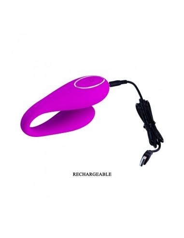 Stymulator dla Par ALGERNON USB PURPLE 12 function - Stymulatory i wibratory dla par - 8