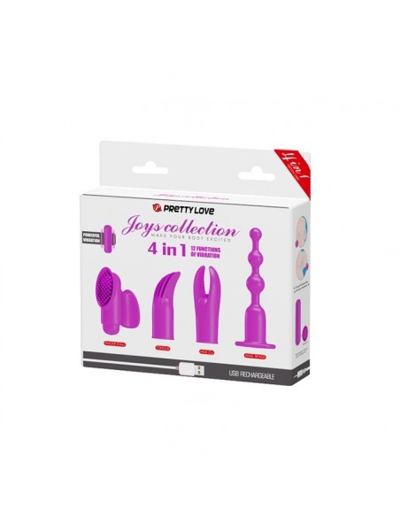 Zestaw akcesoriów do stymulacji TOYS COLLECTION 4 IN 1 - Śmieszne gadżety, prezenty - 13