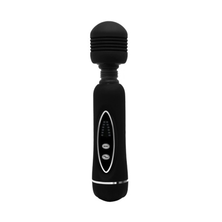Masażer wand Power Wand - 12 funkcji wibracji, silikon i ABS, zasilanie 4× AA, opakowanie 220 × 105 × 50 mm - 1