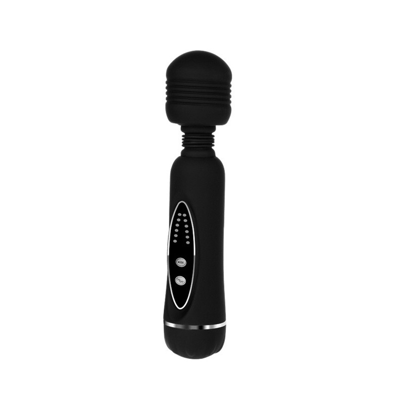 Masażer wand Power Wand - 12 funkcji wibracji, silikon i ABS, zasilanie 4× AA, opakowanie 220 × 105 × 50 mm - 3