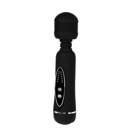 Masażer wand Power Wand - 12 funkcji wibracji, silikon i ABS, zasilanie 4× AA, opakowanie 220 × 105 × 50 mm - 3
