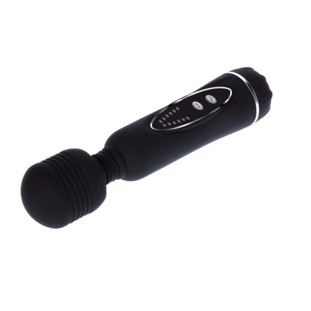 Masażer wand Power Wand - 12 funkcji wibracji, silikon i ABS, zasilanie 4× AA, opakowanie 220 × 105 × 50 mm - 4