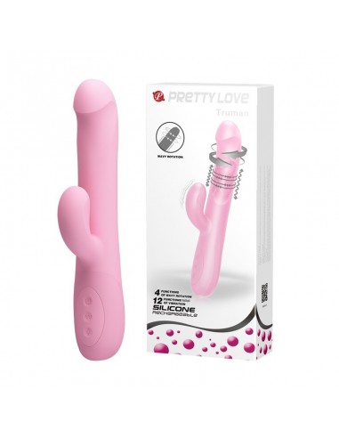 Wibrator króliczek TRUMAN USB 4 rot. 12 vibration - Wibratory Króliczki - 2