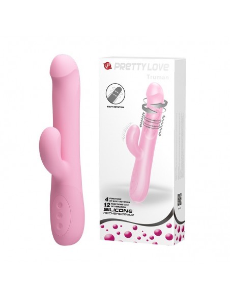 Wibrator króliczek TRUMAN USB 4 rot. 12 vibration - Wibratory Króliczki - 2