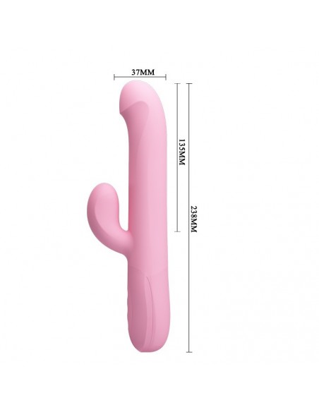 Wibrator króliczek TRUMAN USB 4 rot. 12 vibration - Wibratory Króliczki - 6