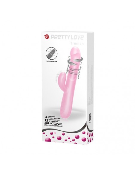 Wibrator króliczek TRUMAN USB 4 rot. 12 vibration - Wibratory Króliczki - 10