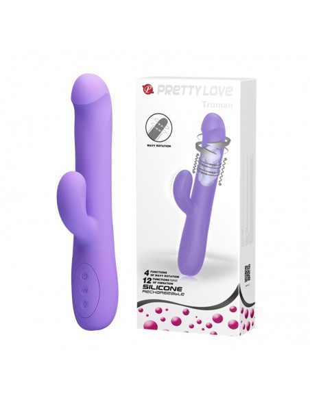 Luksusowy Wibrator Króliczek TRUMAN 4 Tryby Rotacji i 12 Wibracji - Wibratory Króliczki - 2