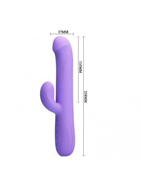 Luksusowy Wibrator Króliczek TRUMAN 4 Tryby Rotacji i 12 Wibracji - Wibratory Króliczki - 6