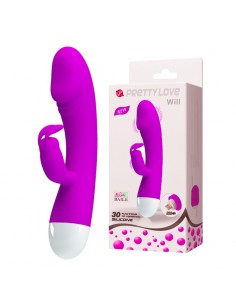 Wibrator króliczek WILL USB 30 function - Wibratory Króliczki - 1 2