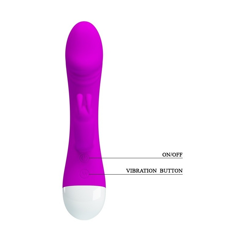 Wibrator Will - króliczek z 30 trybami wibracji, stymulatorem łechtaczki i długością całkowitą 18 cm - 7