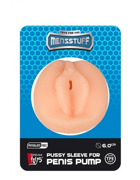 Wymienny Rękaw Do Pompki Menzstuff Pussy Sleeve - Pompki erekcyjne i powiększające penisa - 2