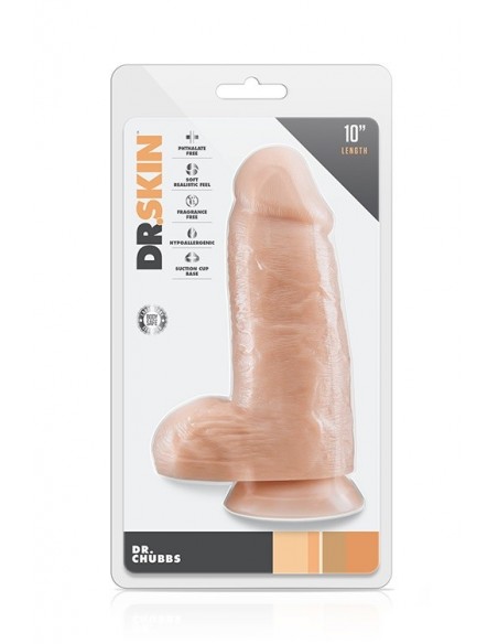 Realistyczne Dildo Dr. Skin Dr. Chubbs Vanilla - Dilda realistyczne - 2