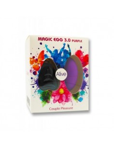 Bezprzewodowe jajeczko wibrujące 3.0 PURPLE Remote control - Wibratory Jajeczka - 1 2