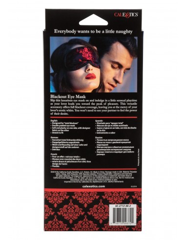 Opaska Na Oczy Erotyczna Scandal Blackout Eyemask - Opaski i maski na oczy - 3