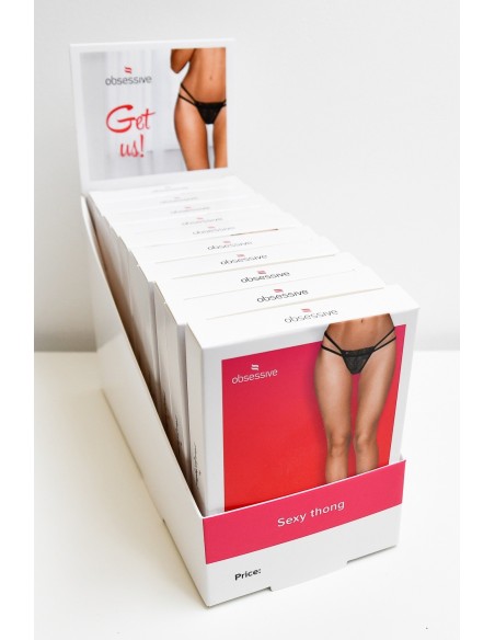 10Xstringi + ekspozytor gratis L/XL - Stringi - 2