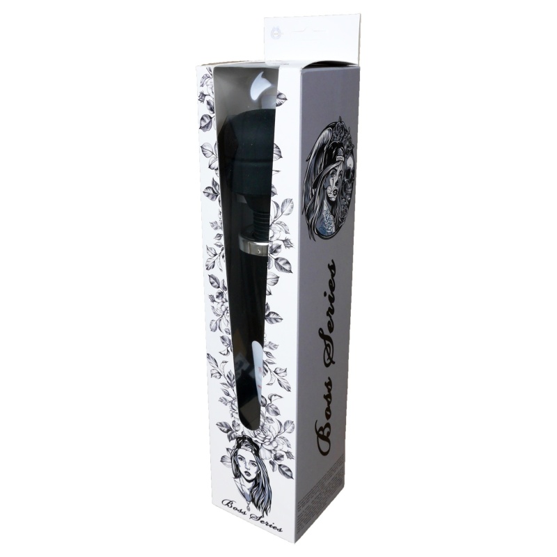 Masażer Magic Wand USB 10 Programów, Czarny - 10