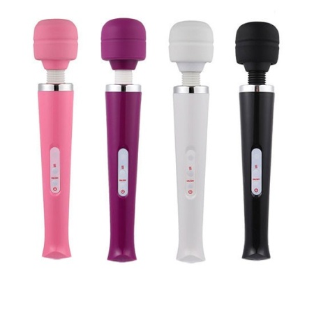 Masażer Magic Wand USB 10 Programów, Czarny - 11