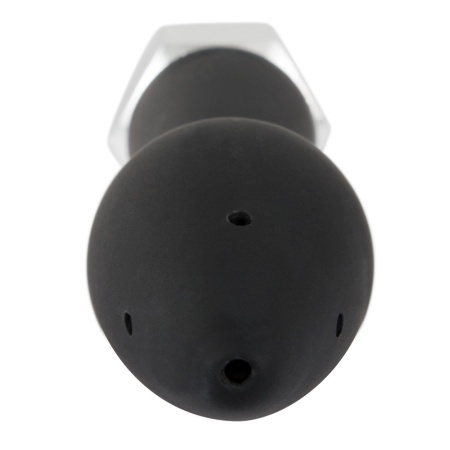 Rear Splash — końcówka analno-dyszowa 2 w 1 do węża prysznicowego, gwint Ø 2 cm, długość 16 cm, Ø 3,5 cm - 5