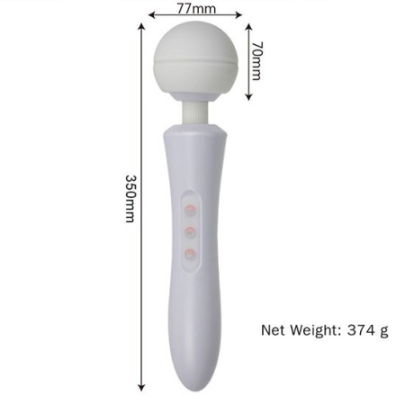 Stymulator Ultra Powerful Big Czarny - 5