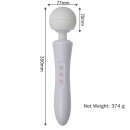 Stymulator Ultra Powerful Big Czarny - 5