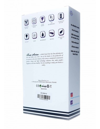 Bezdotykowy Stymulator Łechtaczki i Wibrator w Jednym 10 Funkcji - Wibratory Bezdotykowe - 5