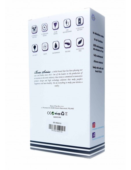 Bezdotykowy Stymulator Łechtaczki i Wibrator w Jednym 10 Funkcji - Wibratory Bezdotykowe - 5