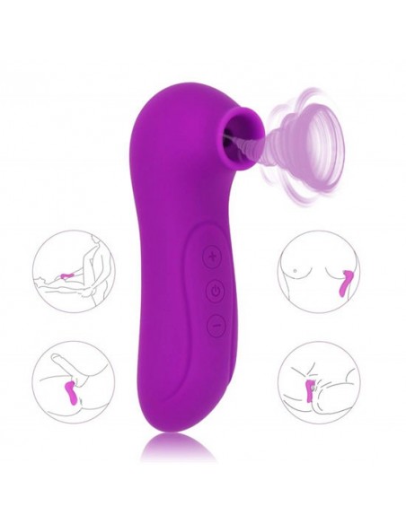 Bezdotykowy Stymulator Łechtaczki 10 Funkcji Ssania 0.2 - Wibratory Bezdotykowe - 5