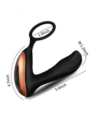 Masażer prostaty with Ring USB 10 Function / Remote Control - Masażery i stymulatory prostaty - 6