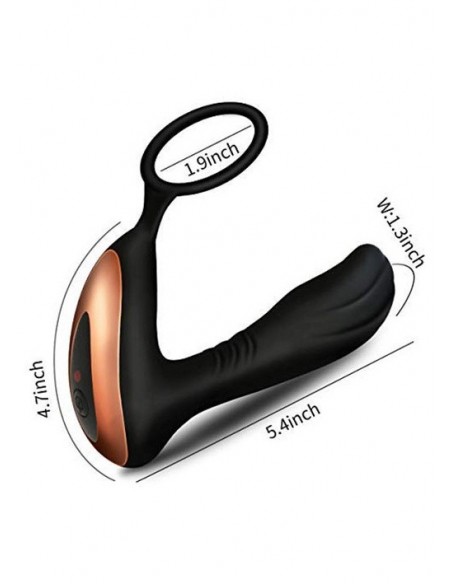 Masażer prostaty with Ring USB 10 Function / Remote Control - Masażery i stymulatory prostaty - 6