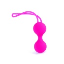 Kulki Kegla Silicone Kegal Balls Set - Pink - zestaw 3 kulek z medycznego silikonu z ruchomymi stalowymi obciążnikami, 7 cm / 7, - 6