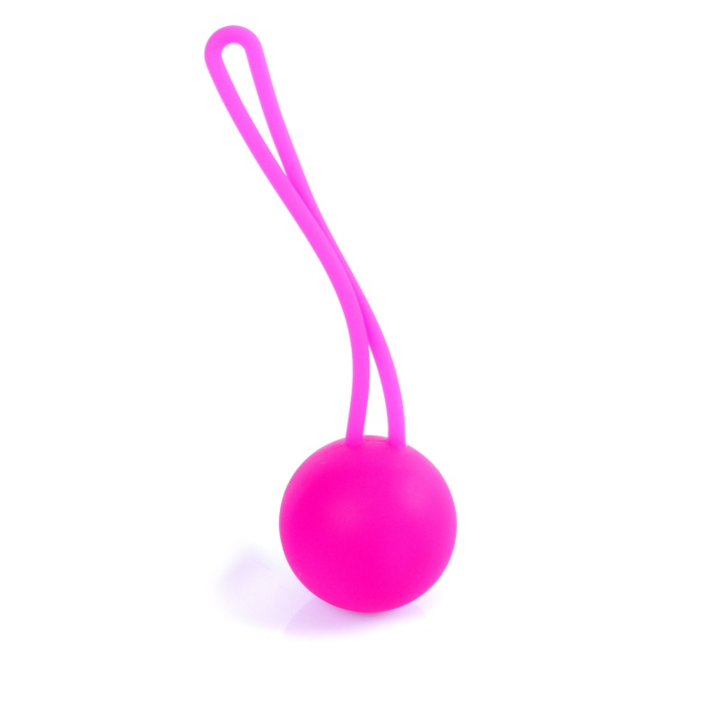 Kulki Kegla Silicone Kegal Balls Set - Pink - zestaw 3 kulek z medycznego silikonu z ruchomymi stalowymi obciążnikami, 7 cm / 7, - 8