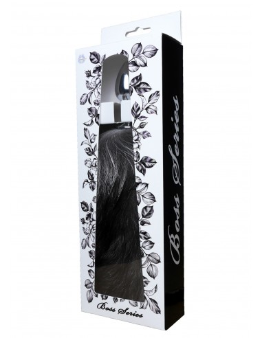 Korek Analny Lisi Ogon Srebrny - Fox Tail - XL - Korki analne z ogonkiem - 7