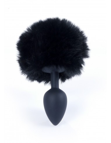 Silikonowy Korek Analny z Ogonem Króliczka Bunny Tail - Korki analne z ogonkiem - 3