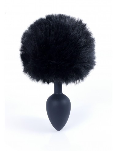 Silikonowy Korek Analny z Ogonem Króliczka Bunny Tail - Korki analne z ogonkiem - 6