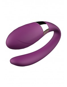 Stymulator dla Kobiet i Par V-Vibe z Pilotem Bezprzewodowym 7 Funkcji Wibracji - WIBRATORY DLA PAR - 1 2