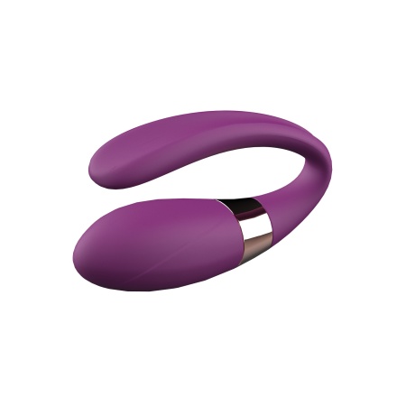 Stymulator V-Vibe Purple z podwójną stymulacją łechtaczki i punktu G, 7 trybami wibracji i pilotem bezprzewodowym - 3