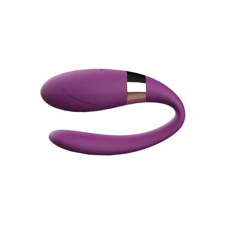Stymulator V-Vibe Purple z podwójną stymulacją łechtaczki i punktu G, 7 trybami wibracji i pilotem bezprzewodowym - 4