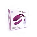Stymulator V-Vibe Purple z podwójną stymulacją łechtaczki i punktu G, 7 trybami wibracji i pilotem bezprzewodowym - 6