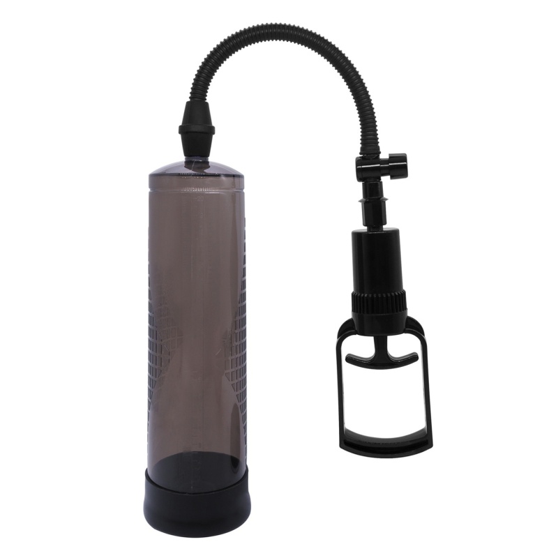 Pompa próżniowa Powerpump MAX Black - ręczny mechanizm podciśnieniowy, silikonowy cylinder z podziałką - 1