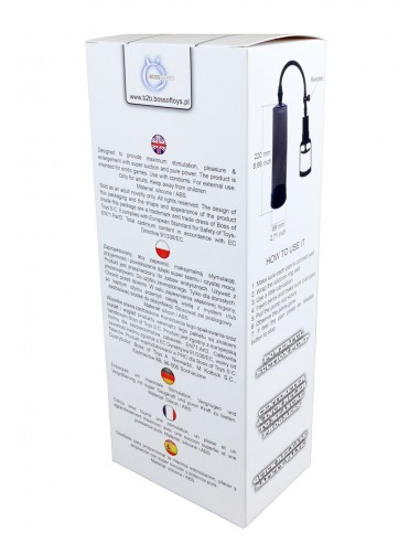 Pompka Erekcyjna Do Penisa Powerpump Max Black - Pompki erekcyjne i powiększające penisa - 4