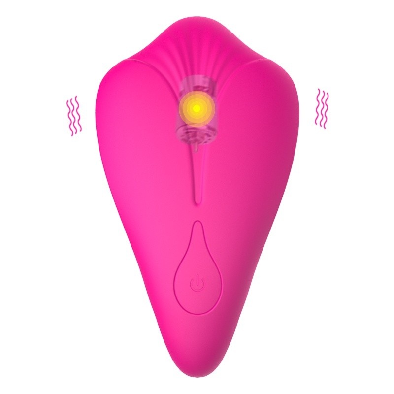 Panty Vibrator & Pulsator - silikonowy masażer z ruchem końcówki, 10 funkcjami wibracji i ogrzewaniem - 3
