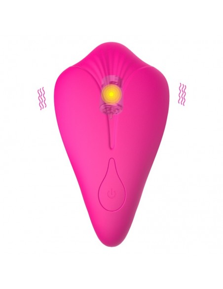 Stymulator Łechtaczki i Punktu G - Motylek do Majtek z Pulsacją i Grzaniem - Wibratory Motylki - 3