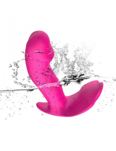 Stymulator Łechtaczki i Punktu G - Motylek do Majtek z Pulsacją i Grzaniem - Wibratory Motylki - 7