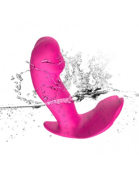 Stymulator Łechtaczki i Punktu G - Motylek do Majtek z Pulsacją i Grzaniem - Wibratory Motylki - 7