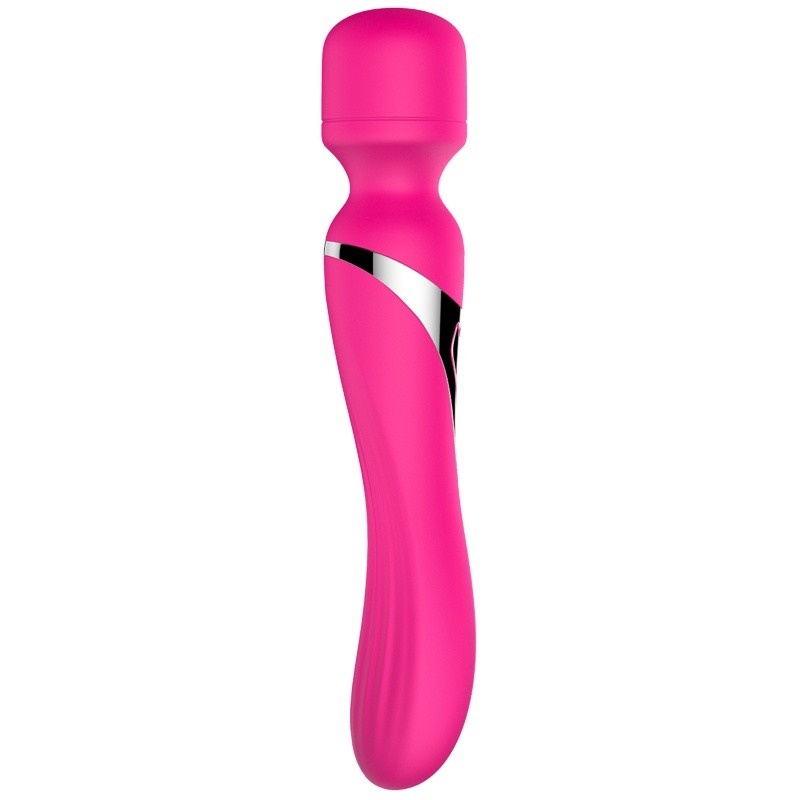 Stymulator B-Series Dual Massager Pulsator USB - silikon medyczny, 7 trybów wibracji i 7 funkcji pulsacji, obudowa ergonomiczna - 8