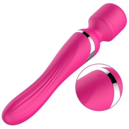 Stymulator B-Series Dual Massager Pulsator USB - silikon medyczny, 7 trybów wibracji i 7 funkcji pulsacji, obudowa ergonomiczna - 9