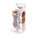 Biżuteria analna Silver Clear - stal nierdzewna, anatomiczny kształt bulwiasty, długość 9,5 cm, średnica korpusu 3 cm - 8