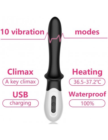Stymulator prostaty USB 10 Function / Heating - Masażery i stymulatory prostaty - 12