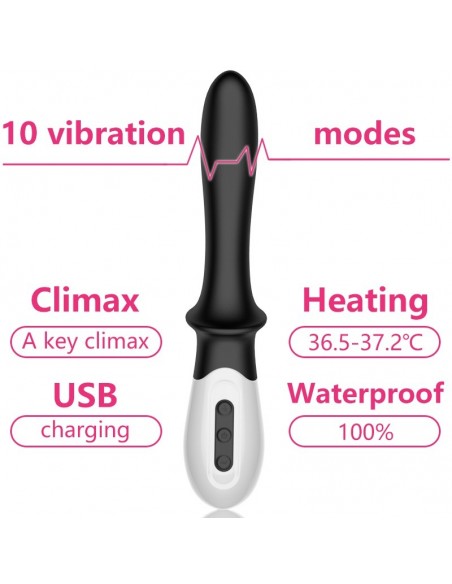 Stymulator prostaty USB 10 Function / Heating - Masażery i stymulatory prostaty - 12