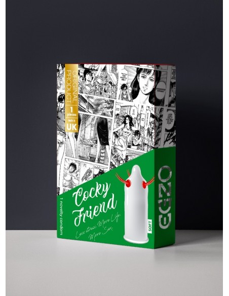 Prezerwatywy-Egzo Cocky Friend - Do przypisania - 2